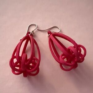 Elegant Pink Earrings